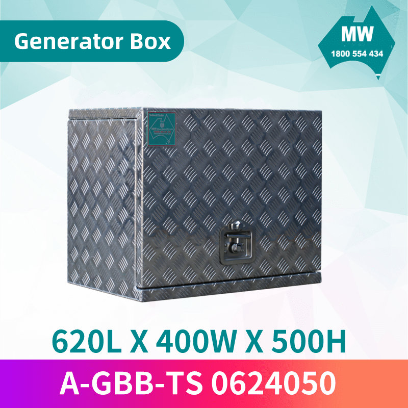Aluminium Toolbox Top Opening Generator Box (2)