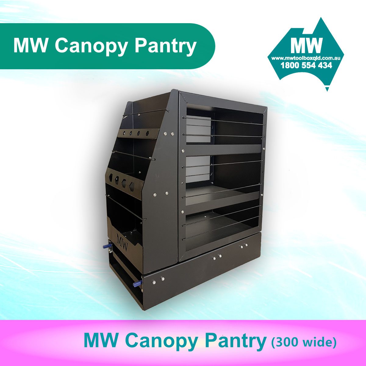 Canopy Pantry (300mm Wide) Canopy Drawer-1