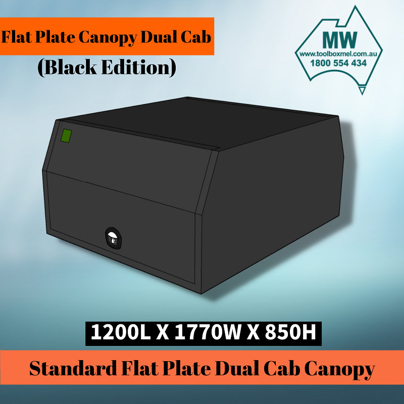 Flat Plate Canopy (Black Edition) 1200